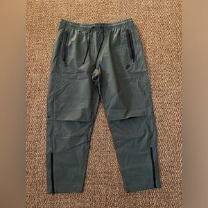 Nike Tech Woven Tapered Trousers Pants Vintage Green Men's Size XL HM8241-338